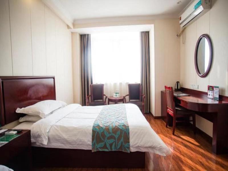 Greentree Inn Jiangsu Wuxi Dongting Leather City Express Hotel Exterior foto