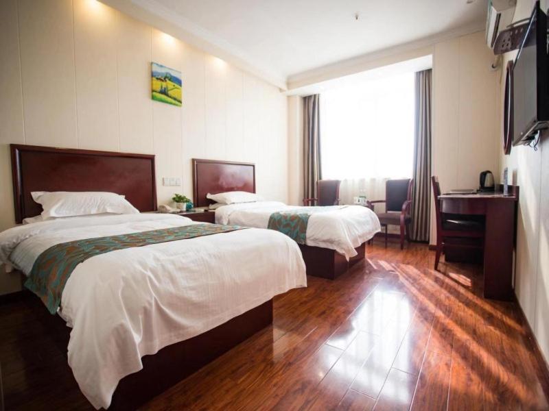 Greentree Inn Jiangsu Wuxi Dongting Leather City Express Hotel Exterior foto
