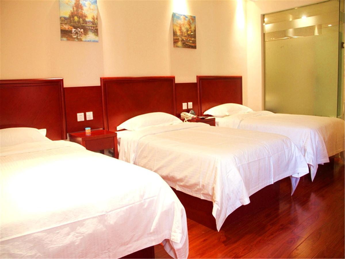 Greentree Inn Jiangsu Wuxi Dongting Leather City Express Hotel Exterior foto