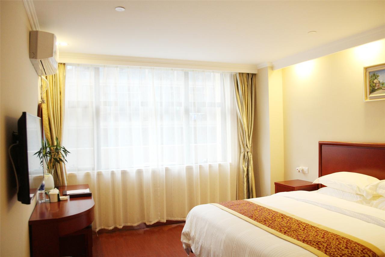 Greentree Inn Jiangsu Wuxi Dongting Leather City Express Hotel Exterior foto